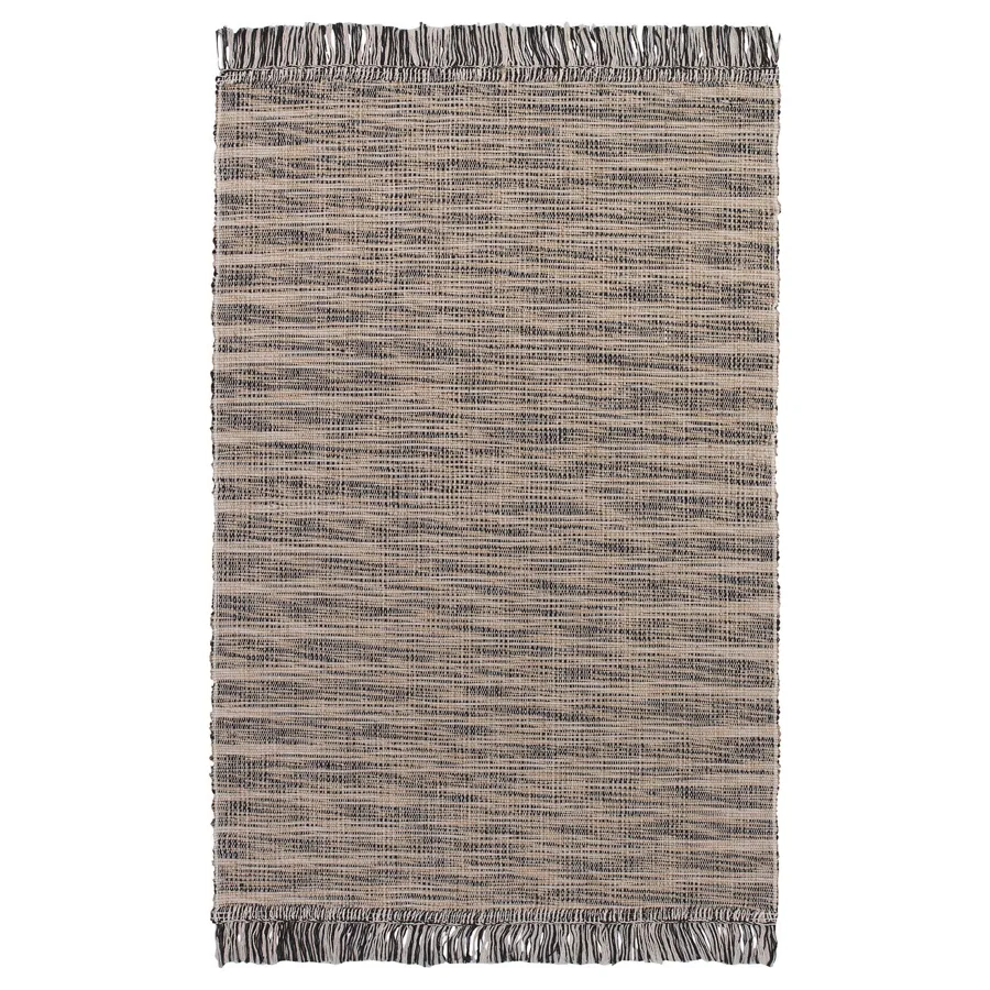 TAULOV Rug, flatwoven, beige 60x90 cm, 70418783