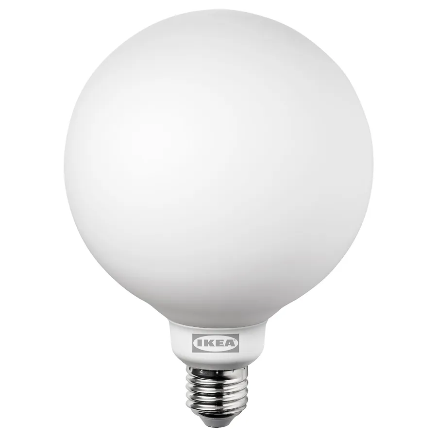 TRADFRI LED bulb E27 470 lumen, smart wireless dimmable/white spectrum globe, 70441335