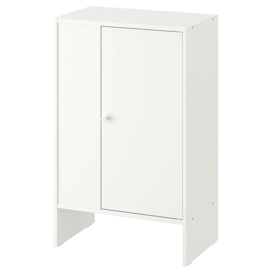 BAGGEBO Cabinet with door, white 50x30x80 cm, 70483882