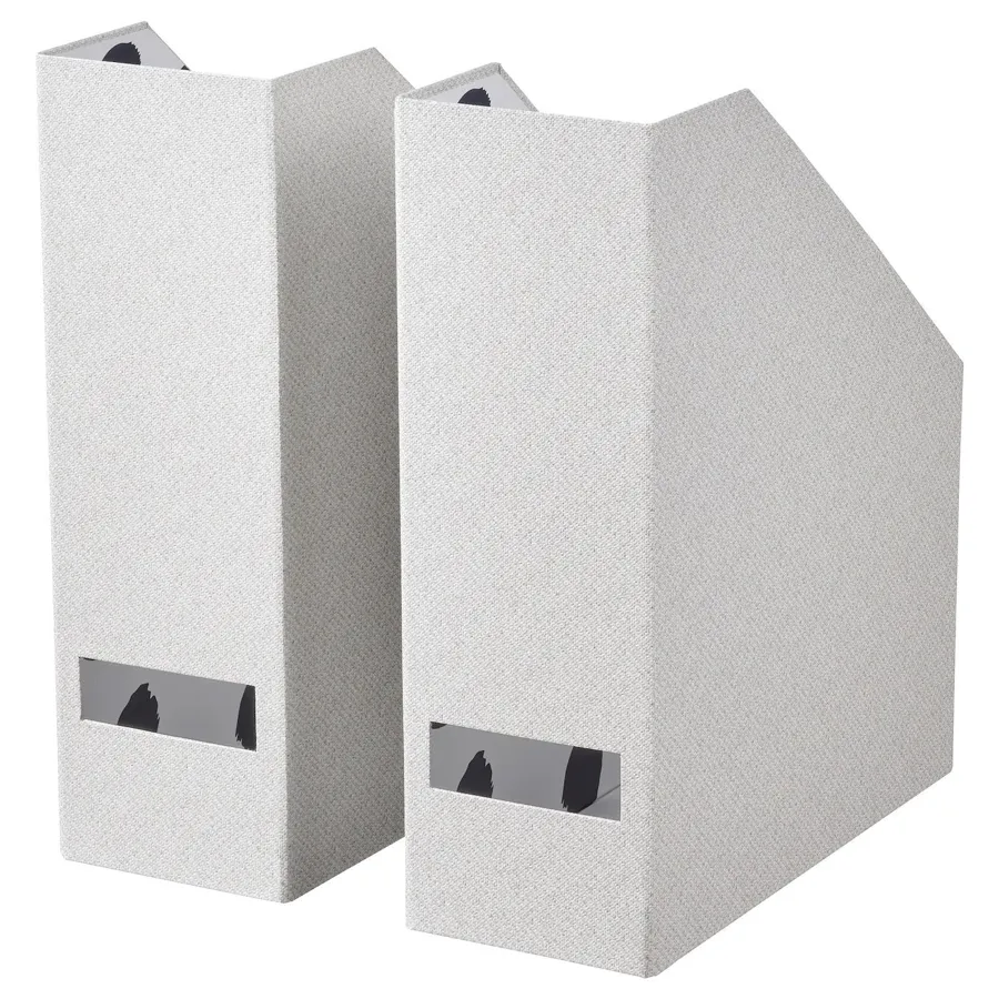 TJENA Magazine file, white/beige, 70526056