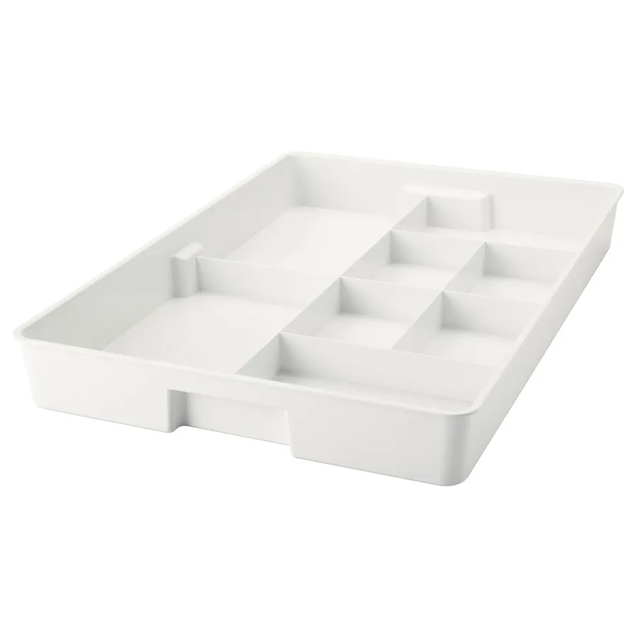 KUGGIS Insert with 8 compartments, white, 80280209