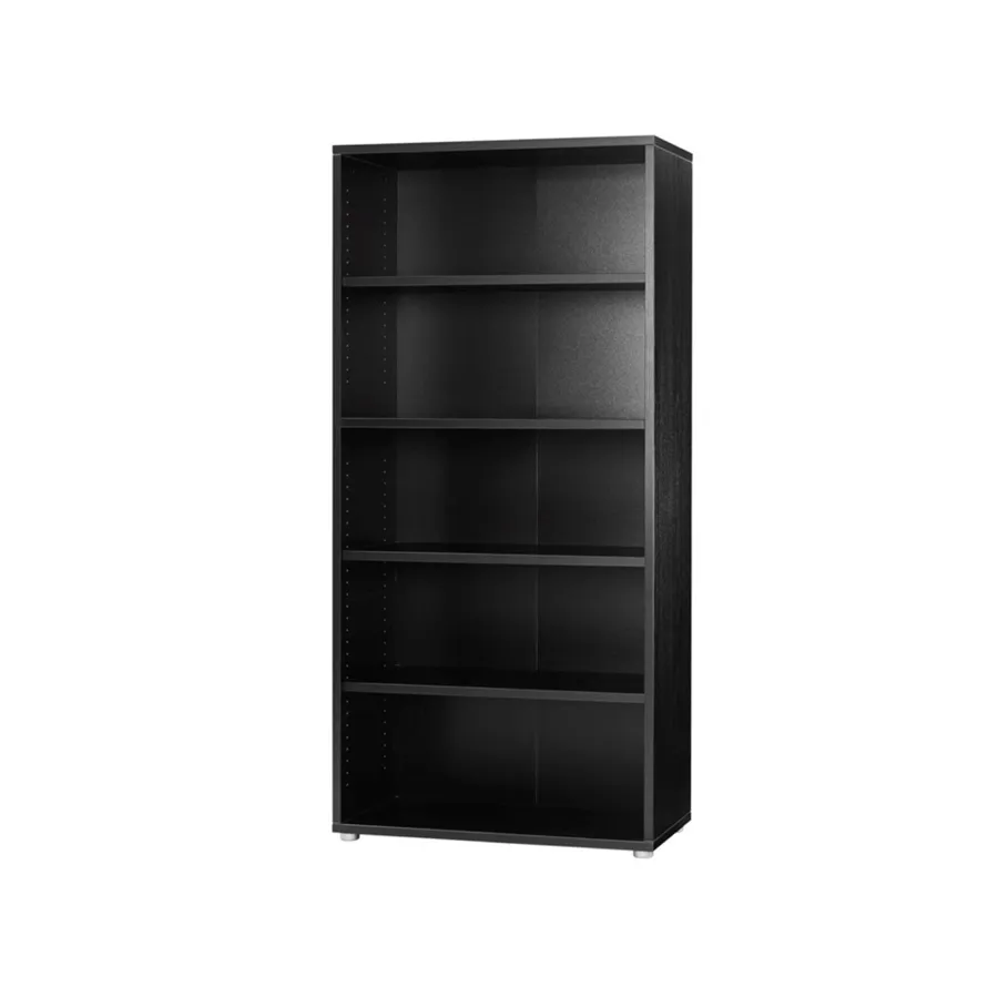 TVILUM Prima Bookcase 89x40x186 cm - Black Woodgrain, 8042061
