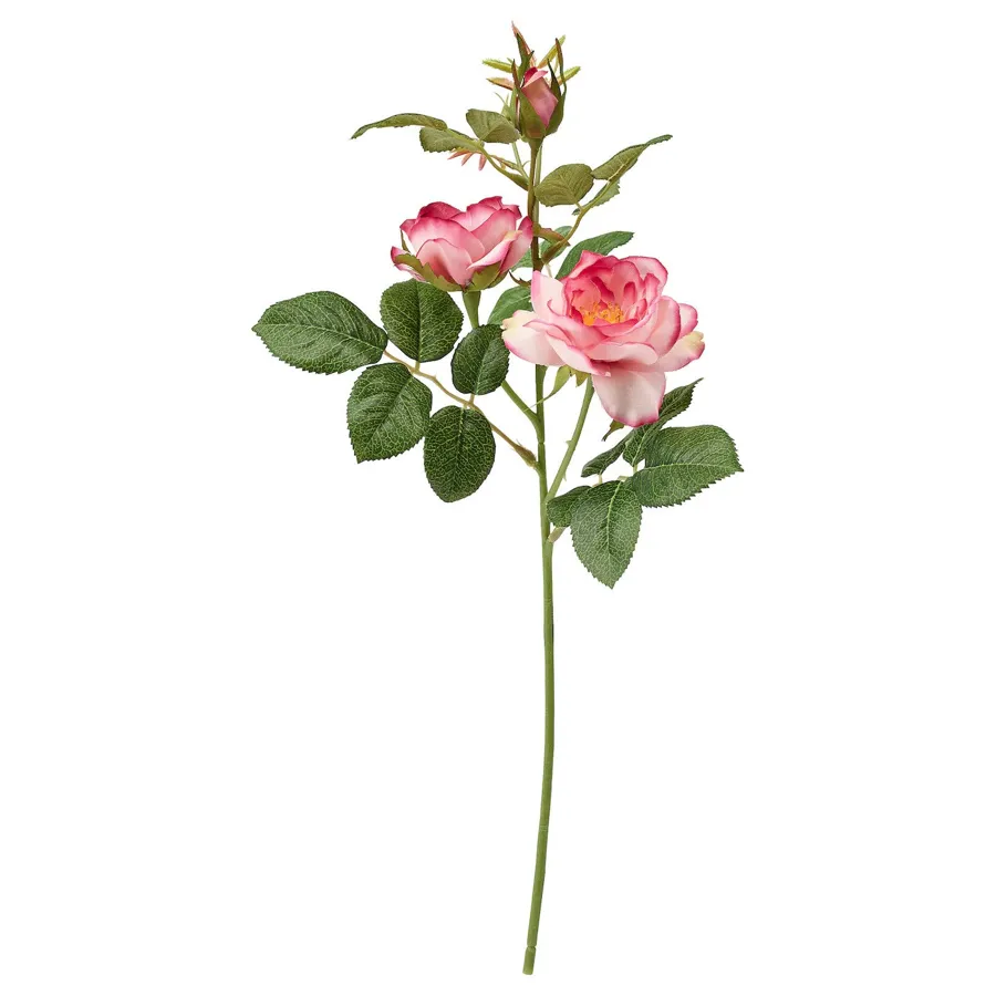 SMYCKA artificial flower, in/outdoor/Rose pink, 40, 80508392