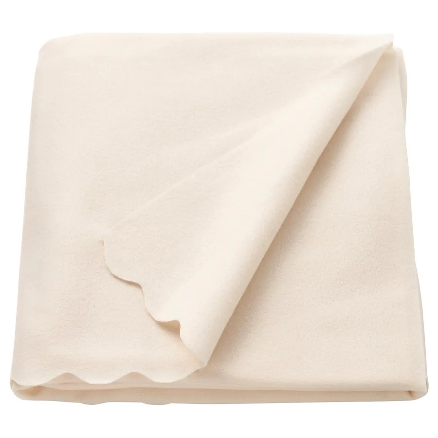 THORGUN Throw, off-white, 120x160 cm, 80513459