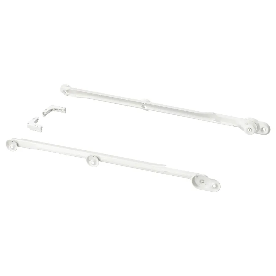 KOMPLEMENT Pull-out rail for baskets, white 58 cm, 90263247
