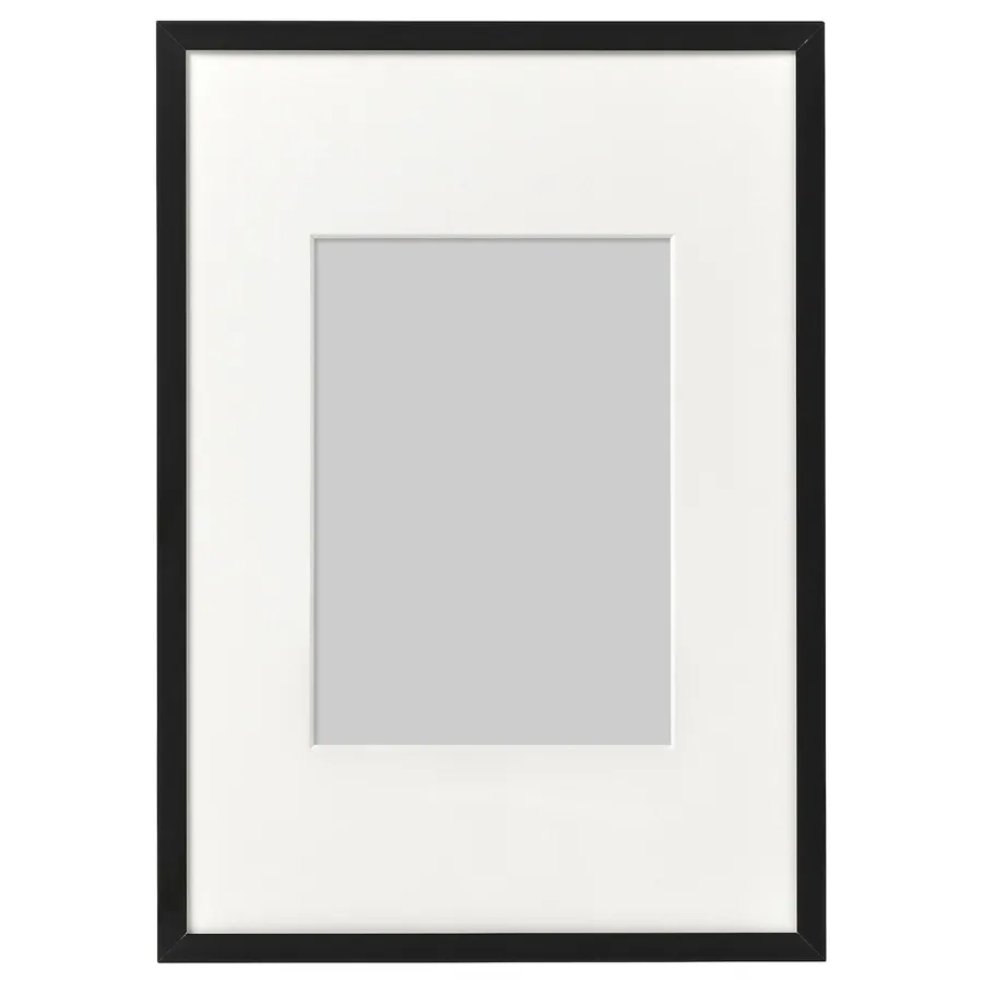 LOMVIKEN Frame, black, 21x30 cm, 90286772