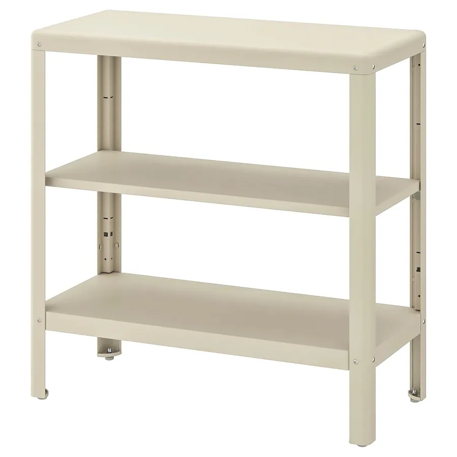 KOLBJORN shelving unit in/outdoor, beige, 80x81 cm, 90409297