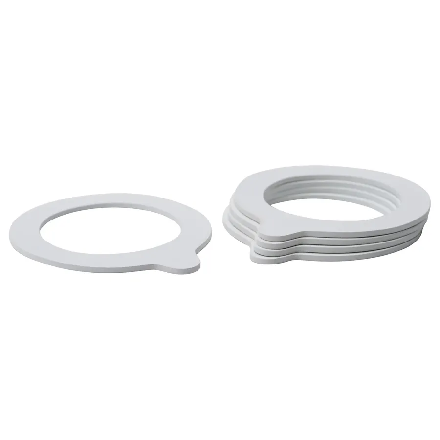 KORKEN Rubber gasket, white, 90414703