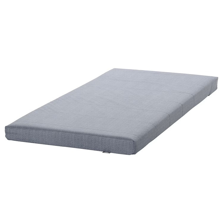 AGOTNES Foam mattress, firm/light blue, 90x200 cm, 80480859