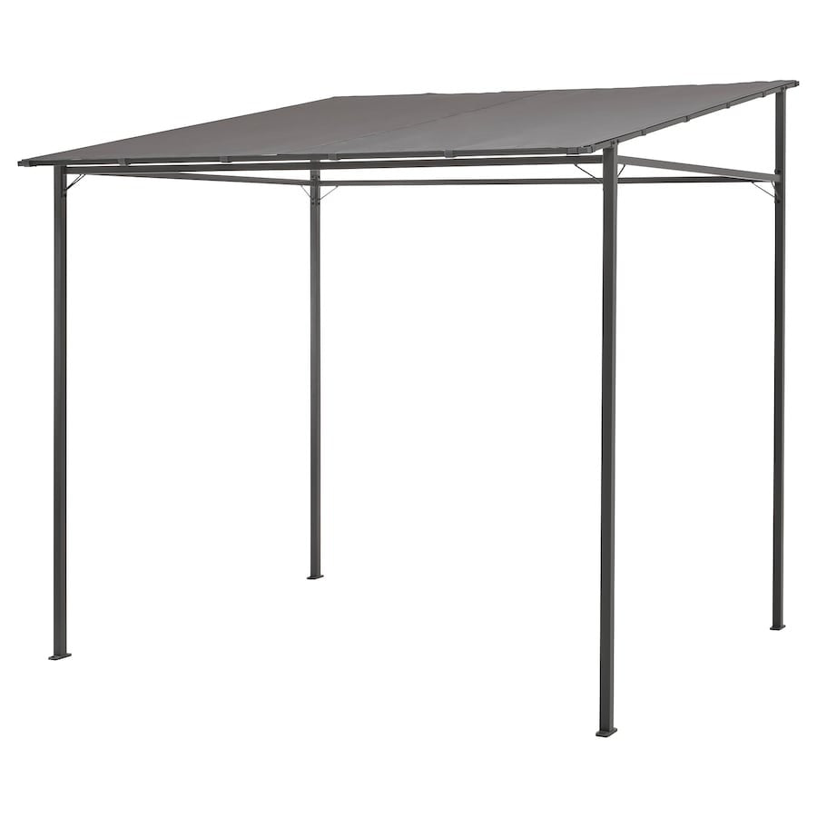GUNNON Gazebo, dark grey/grey, 238x233 cm, 90480627