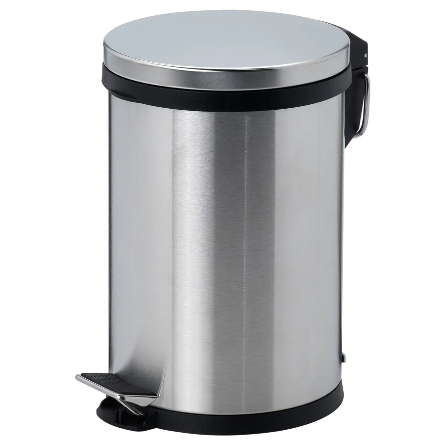 SNORPA Pedal bin, stainless steel 12 l, 90511209