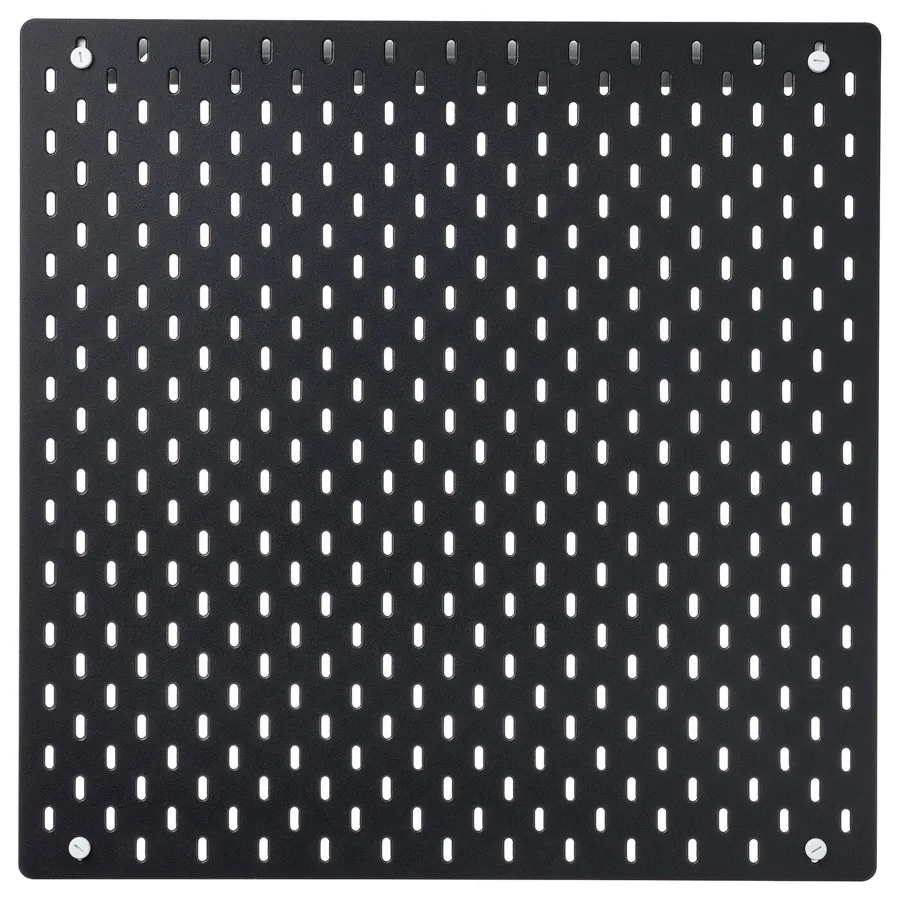 SKADIS Pegboard, black, 56x56 cm, 90534376