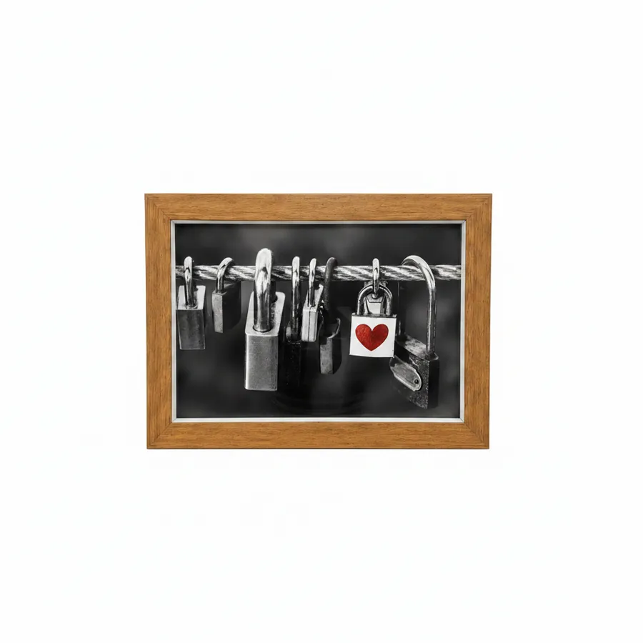 INTCO Photo 3073 Frame 20x30 cm - Brown/White