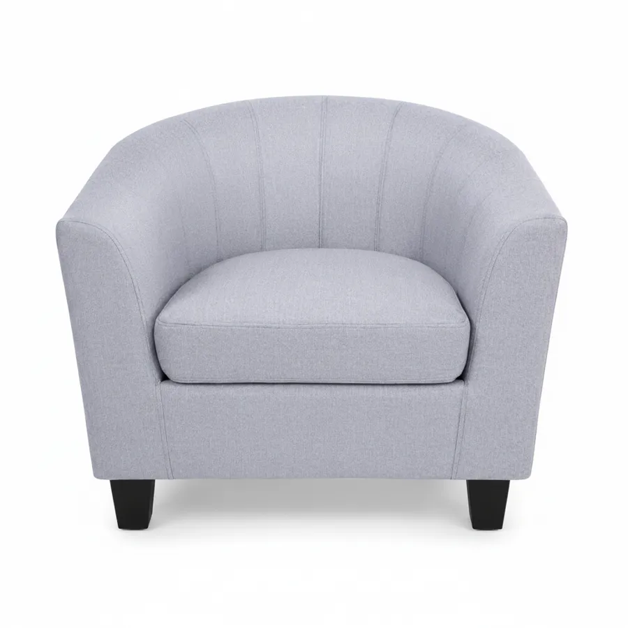 DLC Tub Armchair - Fabric Grey