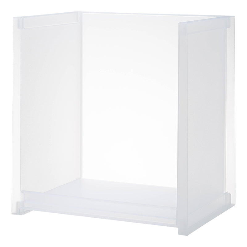 Stackable Storage Shelf Transparent L, Transparent, 38*28*39Cm 4589767252731