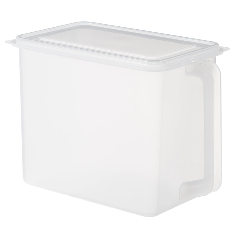 Storage Box large with lid and handle, Clear, 27.7*18*23Cm 4589767222055