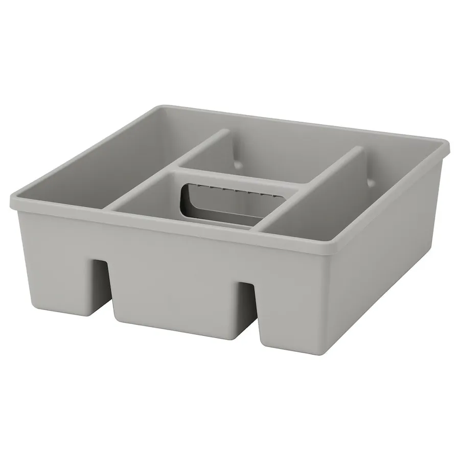 FANGGRODA Insert with compartments, light grey, 30x30x11 cm, 30559529