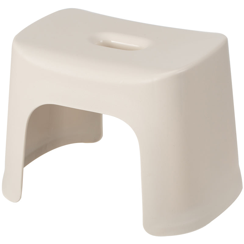 Plastic Small Stool Low Stool-Gray, Gray, 29.5*22*21Cm 4589767228729