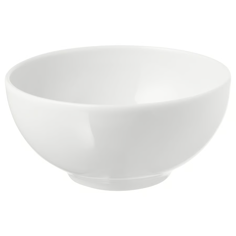 IKEA 365+ Bowl, rounded sides white, 13 cm, 30258951