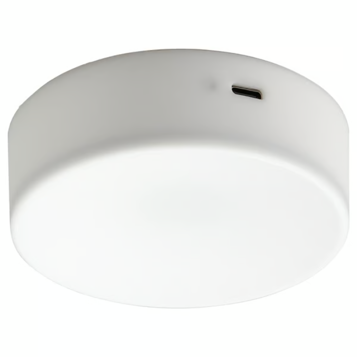 KOLVATTEN LED spotlight, white/battery-operated, 40571979
