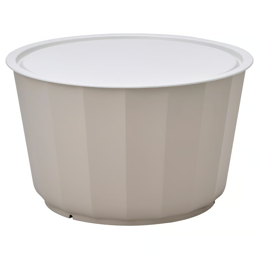 LAGASKAR Coffee table, outdoor, beige, 70543763