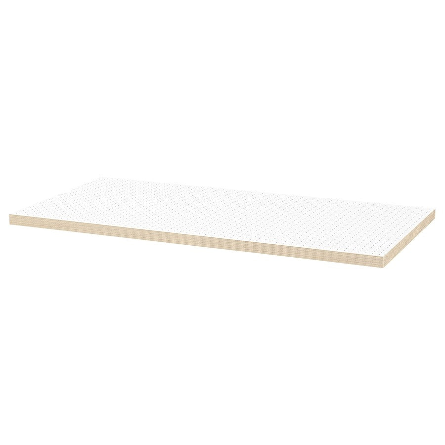 LAGKAPTEN Table top, dot pattern black/white, 120x60 cm, 40599695
