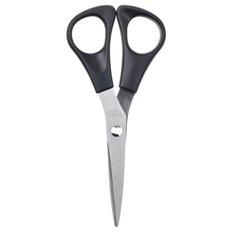 MANOGA Scissors, stainless steel/black, 80563430