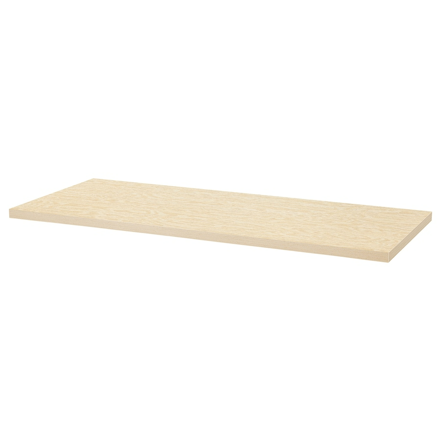 MITTCIRKEL Table top, lively pine effect, 140x60 cm, 50559364