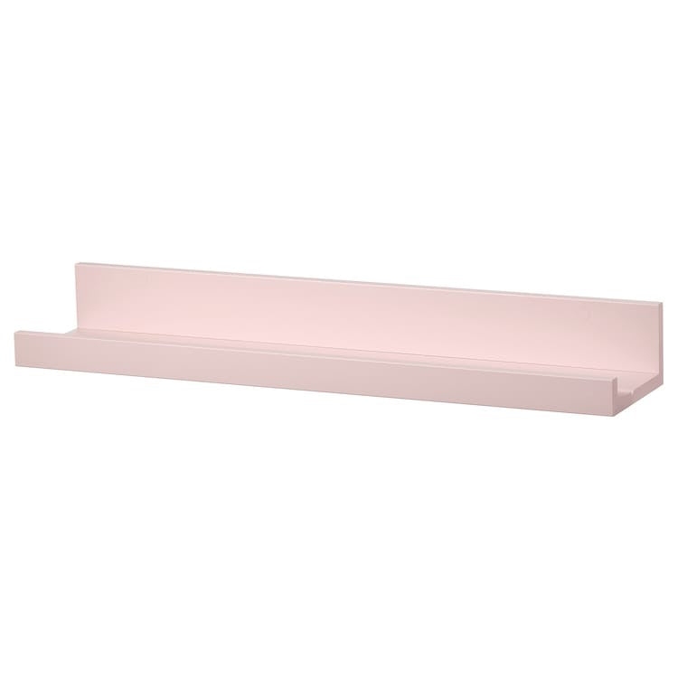MOSSLANDA Picture ledge, pale pink, 55 cm, 20511340