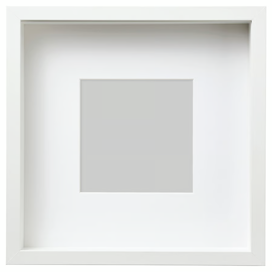 SANNAHED Frame, white, 25x25 cm, 80459122