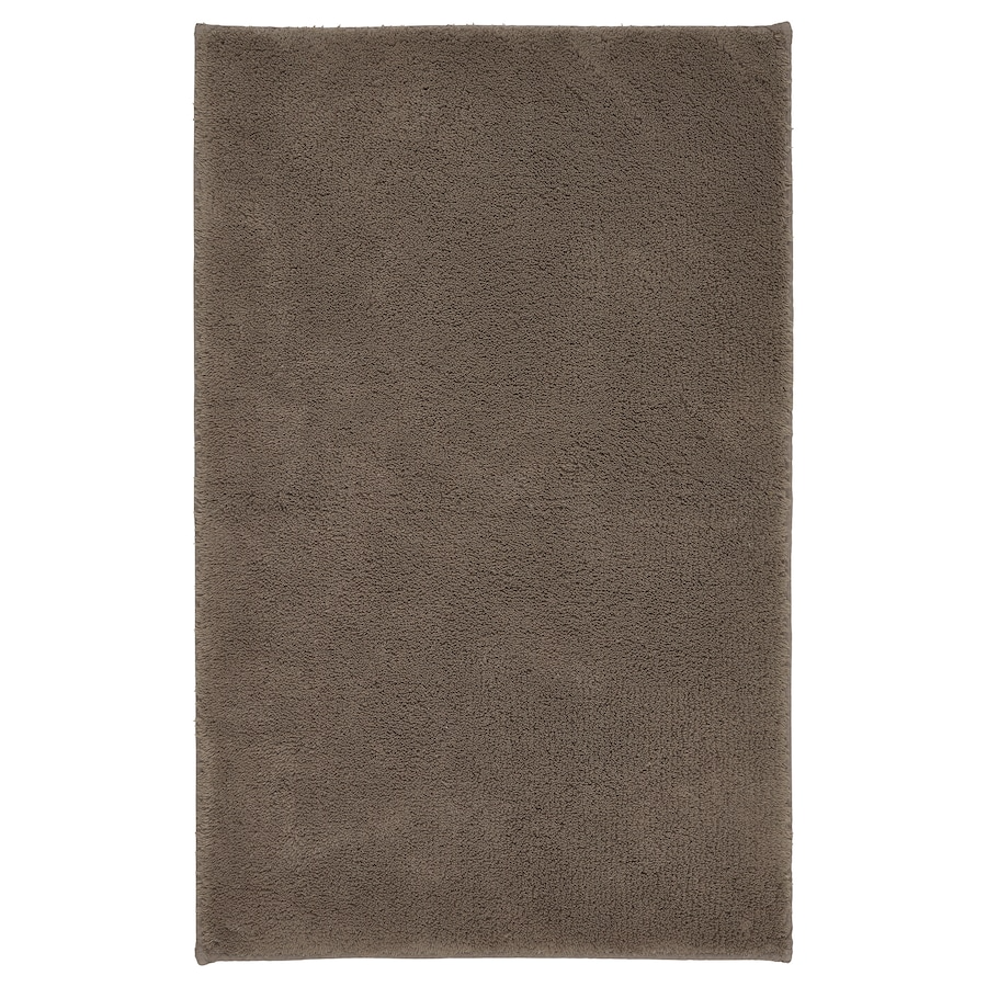 SODERSJON Bath mat, grey-brown, 50x80 cm, 30507984