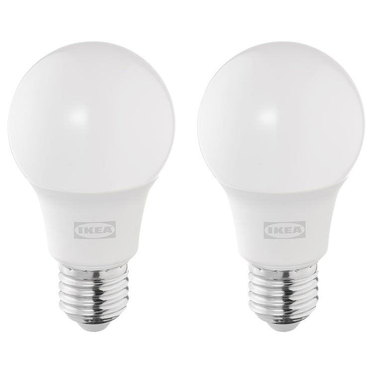 SOLHETTA LED bulb E27 806 lumen, globe opal white, 6000 K, 60551697